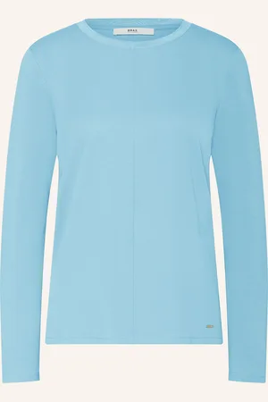 Brax Longsleeve CLARA im Materialmix
