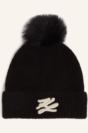 Karl Lagerfeld K/AUTOGRAPH BEANIE