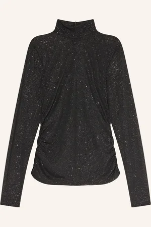 Gestuz Blusentop GLIMMAGZ mit Glitzergarn