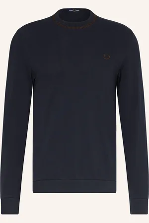 Fred Perry Longsleeve aus Piqué