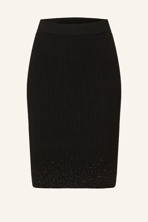 Guess Strickrock ALICE mit Glitzergarn und Schmucksteinen