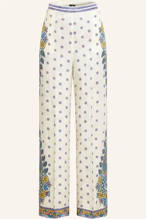 Etro Marlenehose mit Seide