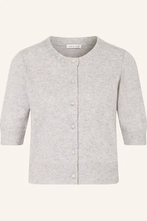Mrs & HUGS Strickjacke aus Cashmere mit Schmucksteinen