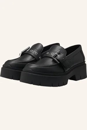 HUGO BOSS Flacher Schuh KRIS_LOAFER_BKCLT