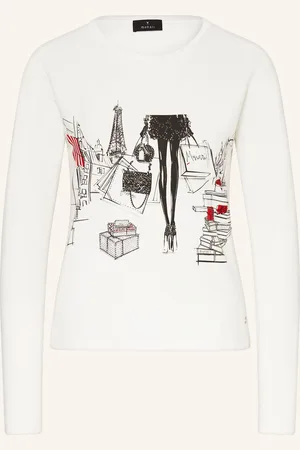 monari Longsleeve mit Schmucksteinen