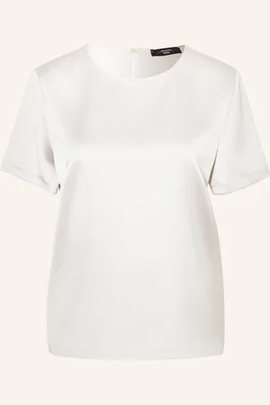 Max Mara Blusenshirt AMBURGO im Materialmix