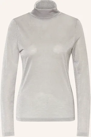 Drykorn Rollkragenshirt ZERAFNE mit Glitzergarn