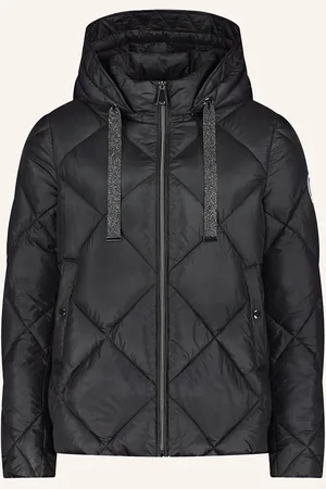 Cartoon Steppjacke mit abnehmbarer Kapuze