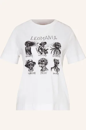 Rich & Royal T-Shirt mit Schmucksteinen