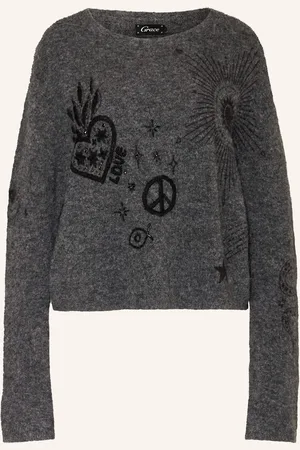Grace Pullover mit Schmucksteinen