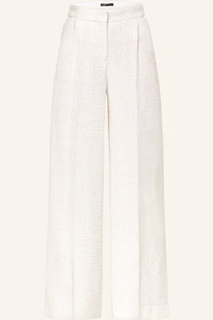 Maje Marlenehose mit Bouclé und Glitzergarn