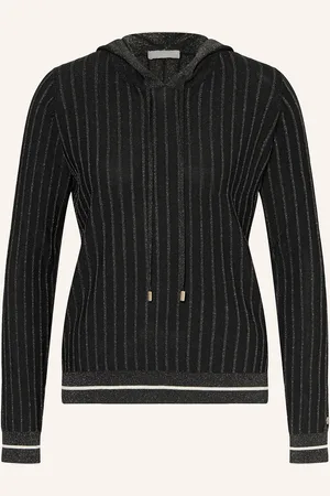 Liu Jo Strick-Hoodie mit Glitzergarn