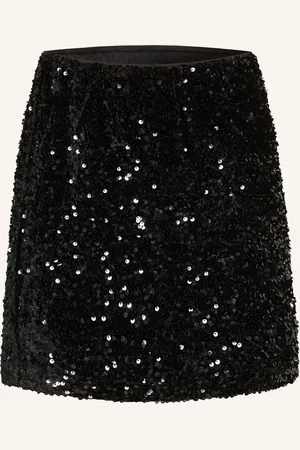 Gina Tricot Rock mit Pailletten