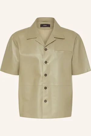 arma leder Resorthemd CAVE Comfort Fit aus Leder