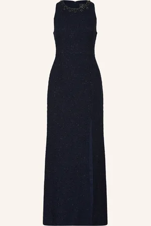 Adrianna Papell Tweed-Kleid mit Schmucksteinen