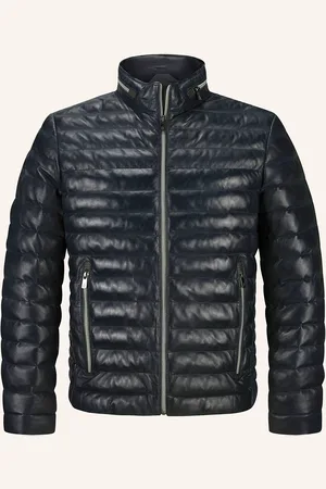 Milestone Steppjacke MSCORTINO aus Leder mit DUPONT™ SORONA®-Isolierung