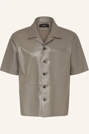 arma leder Resorthemd CAVE Comfort Fit aus Leder