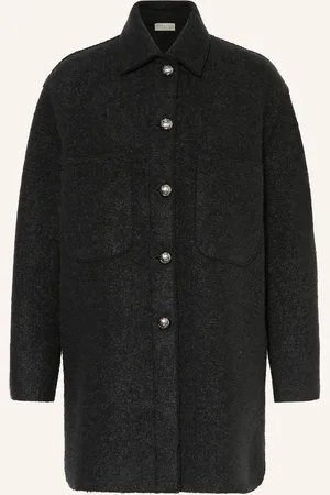 lunaria cashmere Bouclé-Jacke mit Seide und Cashmere