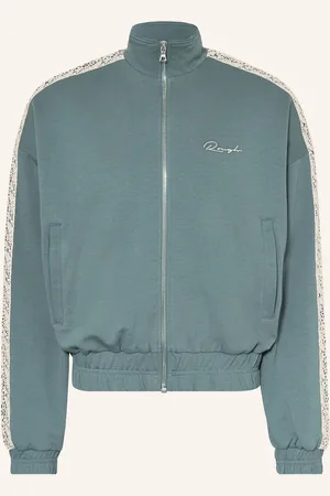 ROUGH. Sweatjacke mit Galonstreifen