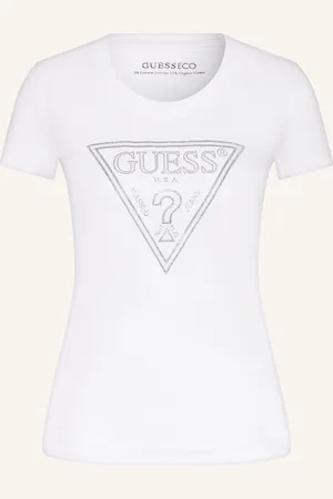 Guess T-Shirt mit Schmucksteinen