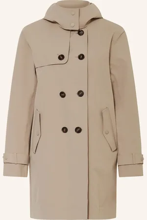 Marc Cain Trenchcoat mit abnehmbarer Kapuze