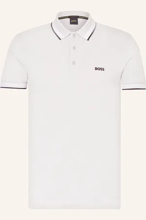 HUGO BOSS Piqué-Poloshirt PADDY CURVED Regular Fit