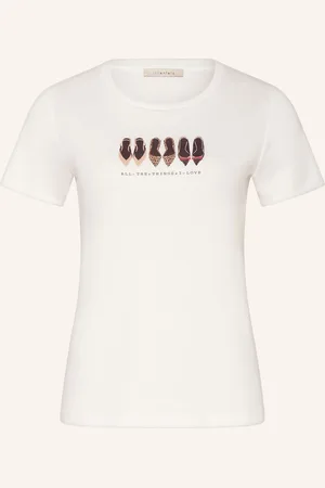 lilienfels T-Shirt mit Schmucksteinen
