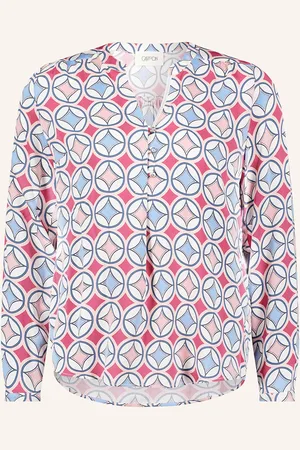 Cartoon Bluse mit Schmucksteinen