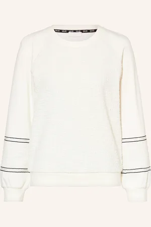 Liu Jo Sweatshirt im Materialmix und Glitzergarn