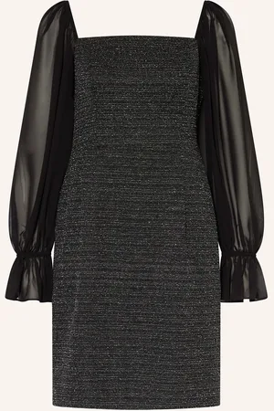 Adrianna Papell Tweed-Kleid mit Glitzergarn