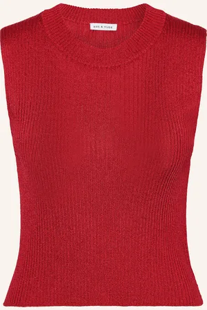 Mrs & HUGS Stricktop mit Glitzergarn