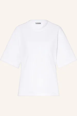 Ganni T-Shirt mit Cut-out