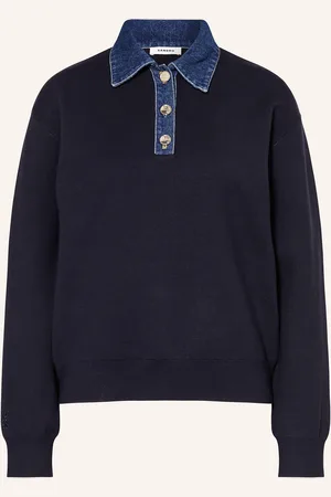 Sandro Pullover im Materialmix