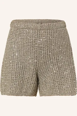 Marc Cain Strickshorts WASHINGTON mit Pailletten