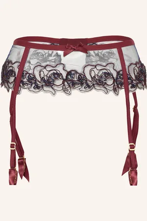 Agent Provocateur Strumpfhalter LINDIE mit Schmucksteinen