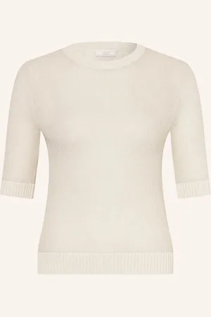 PESERICO SIGN Strickshirt mit Alpaka und Glitzergarn