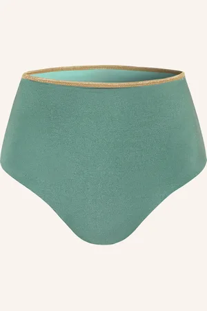 MYMARINI High-Waist-Bikini-Hose SHINE zum Wenden mit UV-Schutz 50+