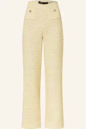 Maje Tweed-Hose mit Glitzergarn