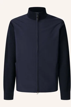 Hackett KNIT NYLON FZIP HYB