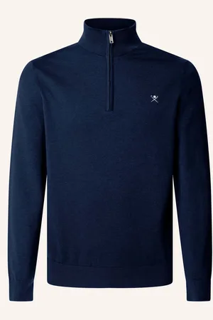Hackett Pullover COTTON SILK HZIP