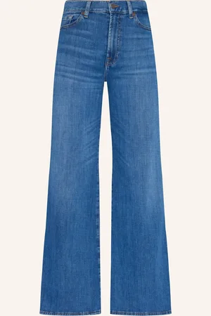 7 for all Mankind Jeans LOTTA CROPPED Wide Leg Fit