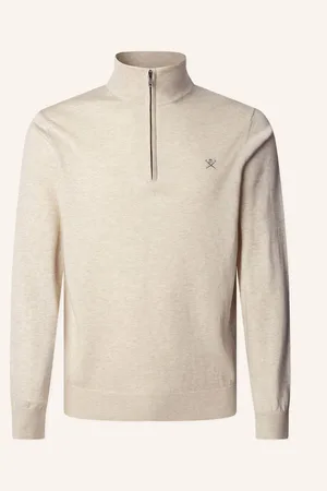 Hackett Pullover COTTON SILK HZIP