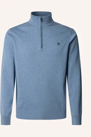 Hackett Pullover COTTON SILK HZIP