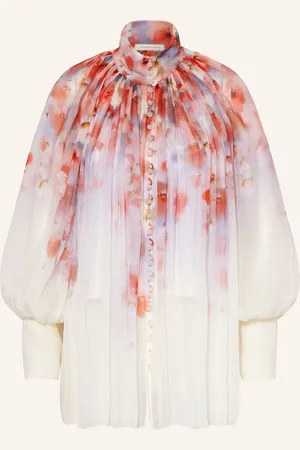 ZIMMERMANN Bluse mit Schmuckperlen