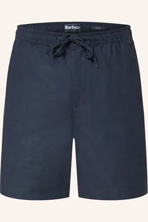Barbour Shorts mit Leinen