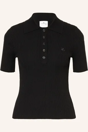 Courrèges Strick-Poloshirt