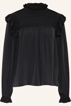 Neo Noir Blusenshirt PERCY aus Satin