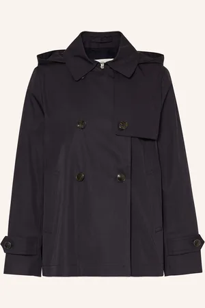 HERNO Trenchcoat mit abnehmbarer Kapuze