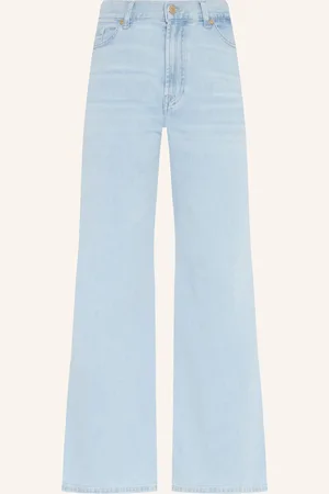 7 for all Mankind Jeans LOTTA CROPPED Wide Leg Fit