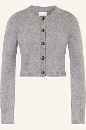 Loulou Studio Cropped-Strickjacke ZEPHIR aus Cashmere